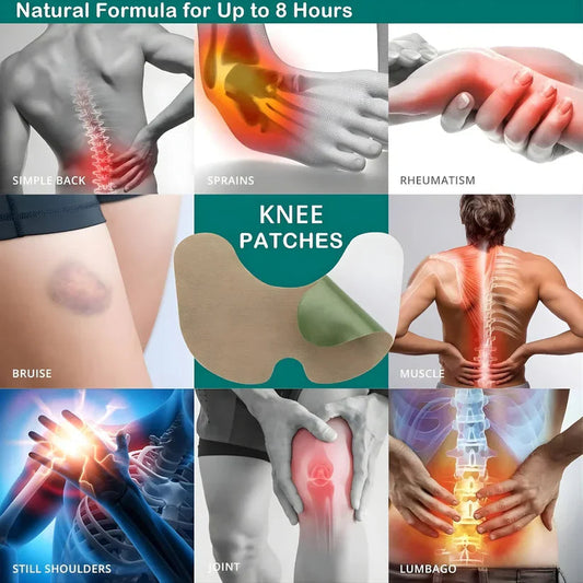 Knee Pain Relief Patch | Herbal Pain Relief Knee Patch