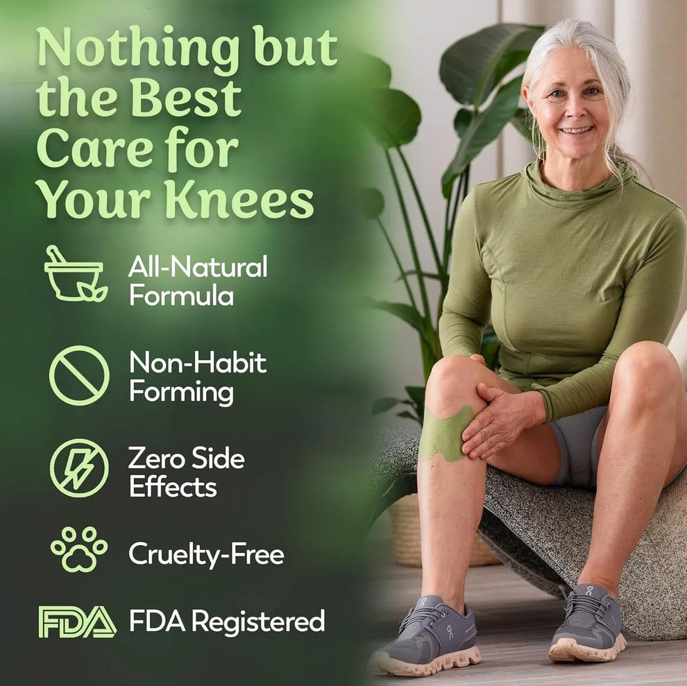 Knee Pain Relief Patch | Herbal Pain Relief Knee Patch