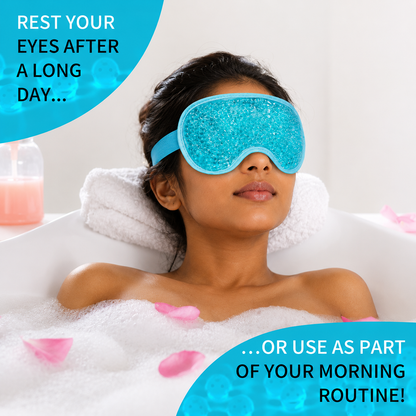 Eye Mask for Puffy Eyes Reusable Hot Cold Therapy Gel Eye Mask PACK OF 1