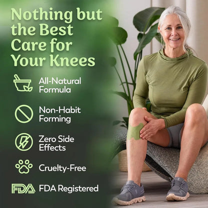 Knee Pain Relief Patch | Herbal Pain Relief Knee Patch