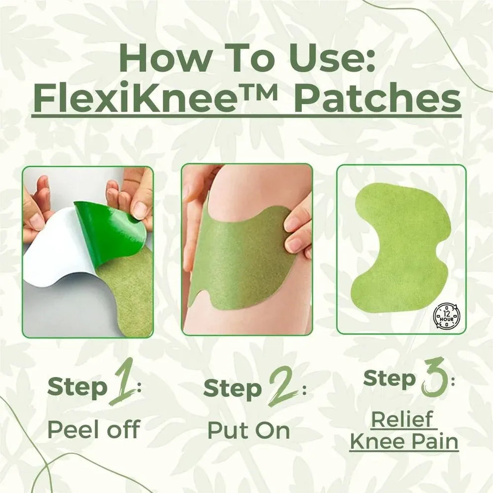 Knee Pain Relief Patch | Herbal Pain Relief Knee Patch